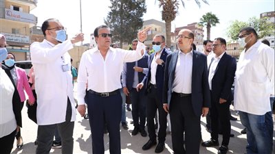 عبدالغفار يوجه بدراسة تطوير مستشفى العامرية العام.. وإدخال خدمات طبية جديدة