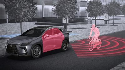 وسائل أمان سيارات لكزس عند الخروج من السيارة