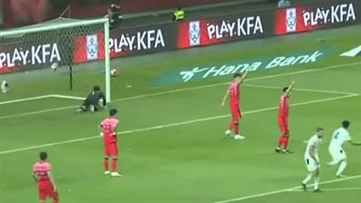 مصطفى محمد يحرز الهدف الأول لمنتخب مصر أمام كوريا الجنوبية