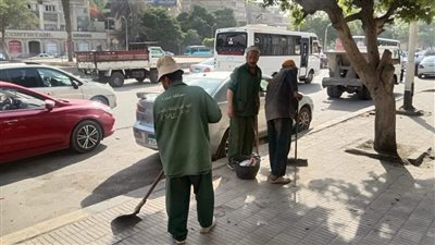 رفع 8007  أطنان مخلفات في أحياء الجيزة | صور