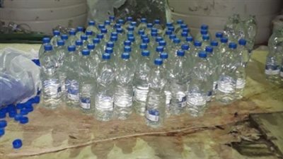  ضبط 3 أطنان سمسم و1620 لتر خل فاسد بالمحلة الكبرى