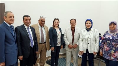 لجنة قطاع الدراسات التجارية بالمجلس الأعلى للجامعات في رحاب جامعة المنصورة الجديدة