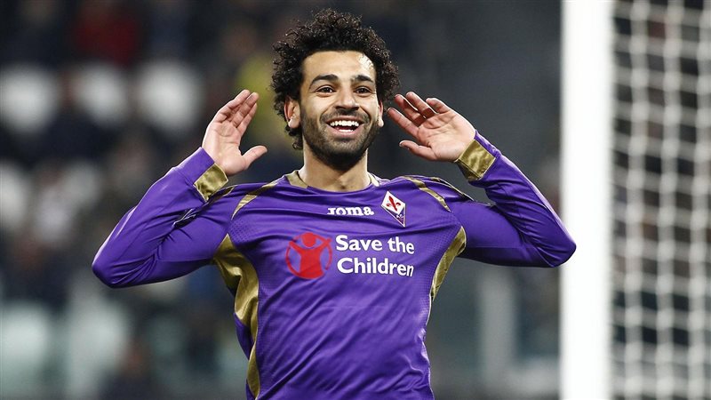 محمد صلاح مع فيورنتينا