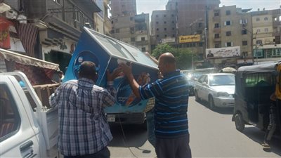 رفع ١٢٠٠ حالة إشغال وضبط ١٤ توكتوك في حملات بمراكز وأحياء الجيزة| صور