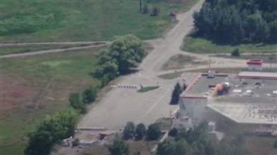 أوكرانيا تنشر فيديو لتدمير مركز 