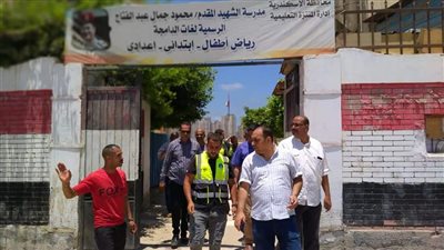 حي المنتزة أول بالإسكندرية يستعد لامتحانات الثانوية العامة بـ 24 مدرسة | صور 