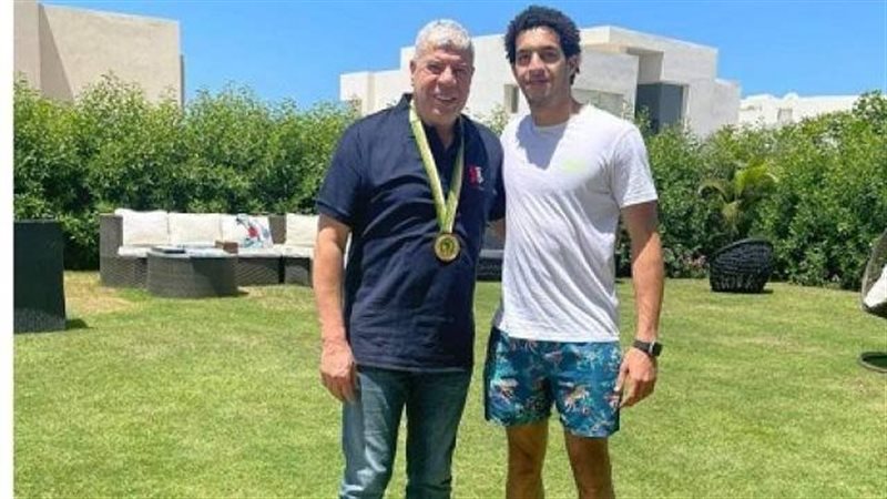 أحمد شوبير ونجله