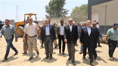  محافظ الجيزة: إنشاء محطات لمياه الشرب بأوسيم ومنشأة القناطر | صور
