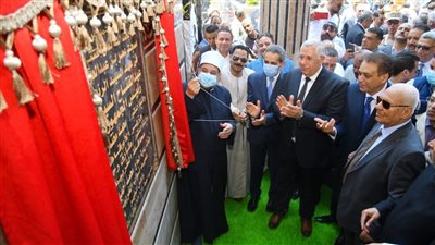 وزراء الأوقاف والزراعة والمجالس النيابية يفتتحون مسجدًا في الغربية 