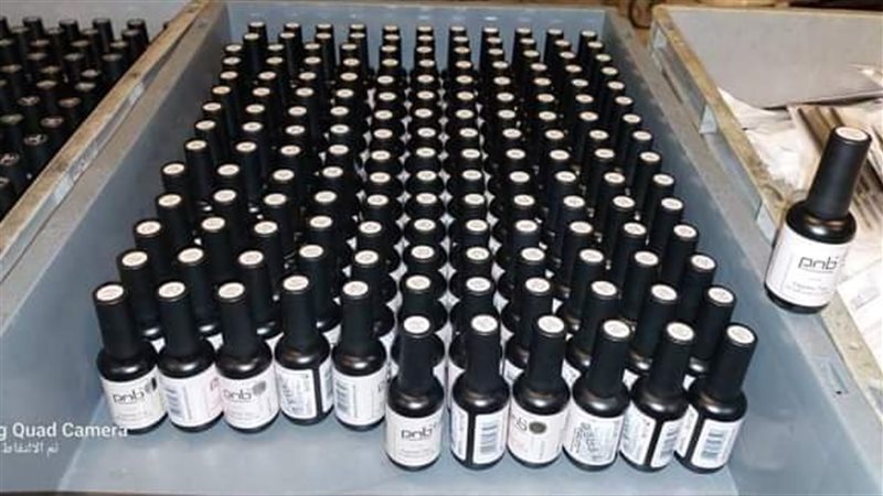 المضبوطات بحوزة رجال