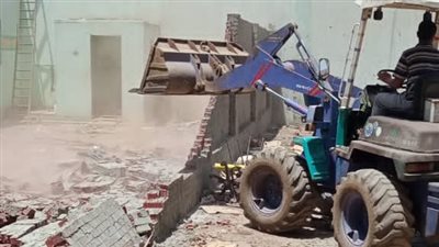 حملات مكثفة للتصدي للبناء المخالف والتعديات في الدقهلية