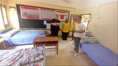 تعليم شمال سيناء ينتهي من تجهيز استراحات مراقبي الثانوية العامة | صور