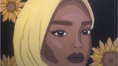 لوحة امرأة محجبة تزين مبنى الكونجرس