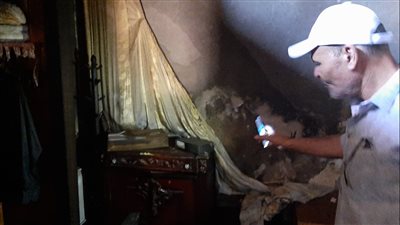 محافظ شمال سيناء يقرر صرف إعانة عاجلة لمواطن تعرض منزله لحريق | صور