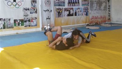 منار المصري تحصل على بطولة أفريقيا في المصارعة الحرة | صور