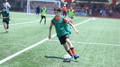 ناشئ الإسماعيلي يظهر في اختبارات الأهلي | صور