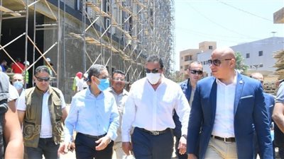 تفاصيل زيارة وزير الصحة لعدد من المستشفيات في الغربية|صور 