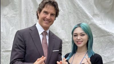 توم كروز في كوريا الجنوبية للترويج لفيلمه Top Gun Maverick | فيديو