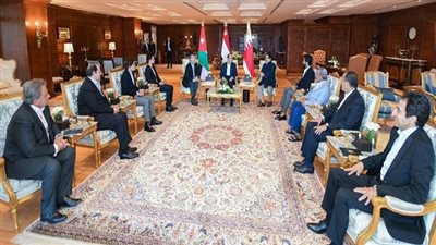 بسام راضي: قمة ثلاثية مصرية أردنية بحرينية بشرم الشيخ..الرئيس يؤكد التطلع لتعزيز التعاون البناء بين مصر والبحرين والأردن بما يحقق المصالح المشتركة لشعوبهم الأشقاء ويعزز من جهود العمل العربي المشترك