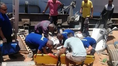 مصرع شخص وإصابة 6 آخرين فى حادث تصادم سيارتين بجنوب سيناء 