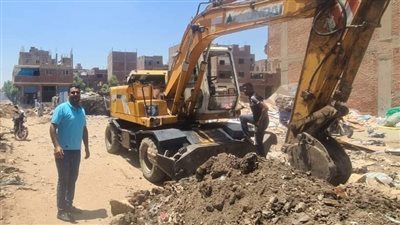 ضبط أعمال حفر بدون تصريح في الطالبية بالجيزة| صور