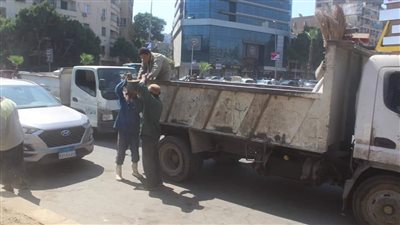رفع 7080  طن مخلفات بأحياء الجيزة | صور