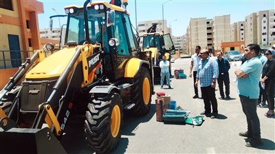 مياه القناة تدعم أسطولها الميكانيكي بمعدات جديدة | صور 