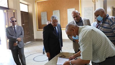 توفير المستلزمات الطبية والوقائية داخل لجان الثانوية العامة بالمنيا