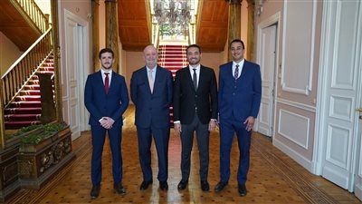 إنبي في ضيافة السفير الأسباني بمصر | صور 