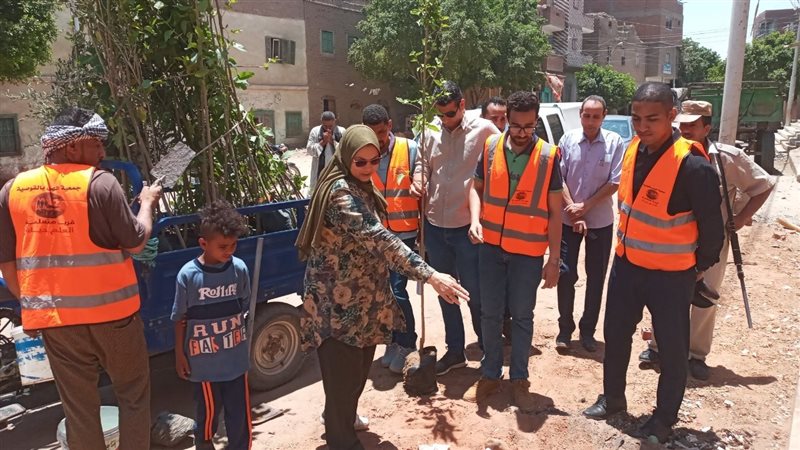 حملة تشجير باسيوط