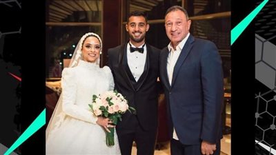 حساب الأهلي يهنئ أحمد ياسر ريان بعقد قرانه