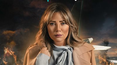 سلافة معمار تنشر صورة مع معتصم النهار من كواليس مسلسل بيروت 303