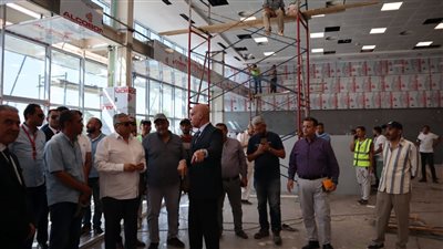 اللجنة العليا للتفتيش الأمني تتفقد مطاري طابا وشرم الشيخ | صور