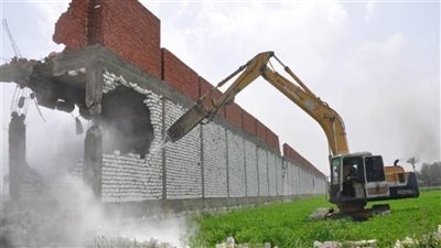 حملة مكبرة بالإسكندرية لإزالة التعديات على الأراضى الزراعية 