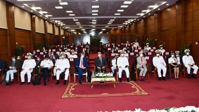 وفد من وزارة الداخلية الفرنسية يزور أكاديمية الشرطة | صور 