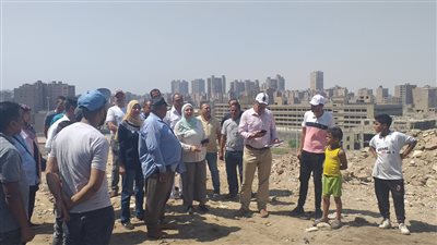 نائب محافظ القاهرة تتفقد إخلاء محيط الجبخانة
