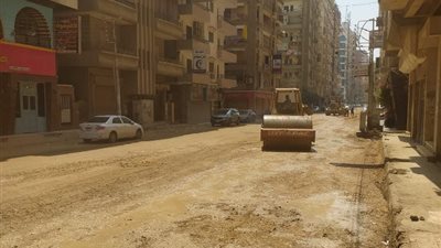 رصف طرق في الزقازيق بتكلفة 15 مليون جنيه 