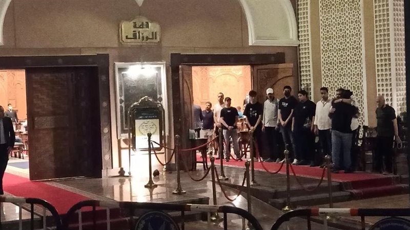 عزاء والد أحمد فتحي