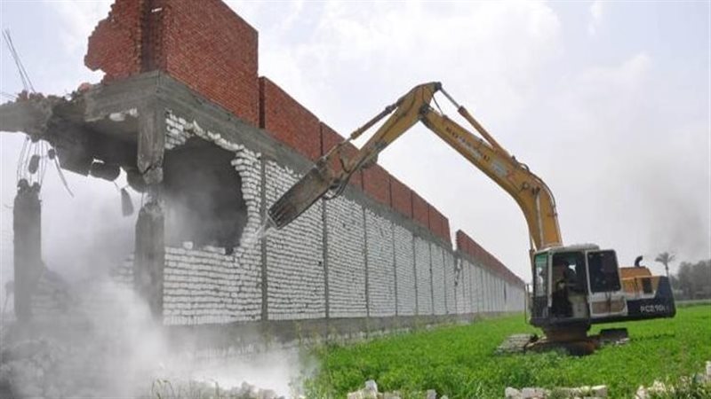 البناء على أرض زراعية