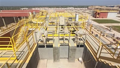 الانتهاء من تنفيذ مشروع محطة معالجة الصرف الصحي بقرية مسجد موسى بأطفيح |صور