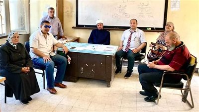 الوكيل الشرعي والثقافي للإسكندرية يتفقدان لجان امتحانات الشهادة الثانوية