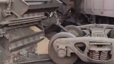 خروج قطار عن القضبان في البحيرة 