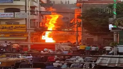 اندلاع حريق داخل الشركة الصينية في الشرقية والدفع بـ 5 سيارات إطفاء