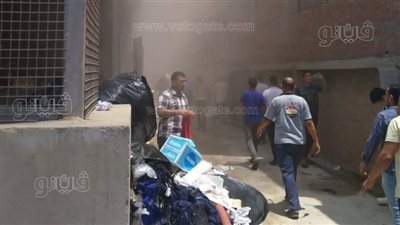 تفاصيل حريق الشركة الصينية للملابس بالشرقية.. 30 حالة اختناق.. والخسائر تصل إلى ملايين الجنيهات 