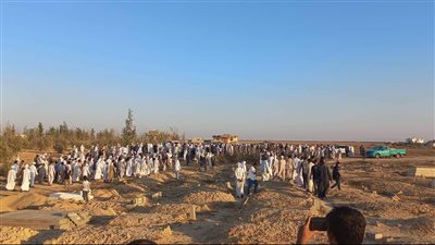 أهالي الشيخ زويد يشيعون جنازة الشيخ حسن خلف شيخ مجاهدي سيناء | فيديو