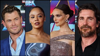 العرض الخاص لأحدث أفلام مارفل Thor Love And Thunder | فيديو وصور