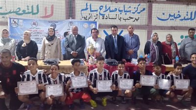 مركز شباب كوم أبوخلاد بطلًا للنسخة الأولى من دورى حياة كريمة ببني سويف