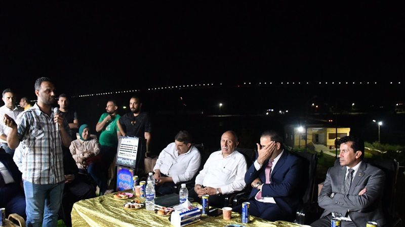 لقاء وزير الرياضة