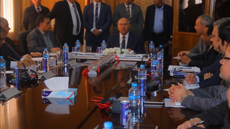 اجتماع وزير النقل