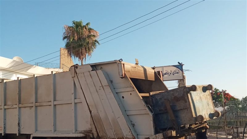 نقل ٣٥٥٠ طن قمامة